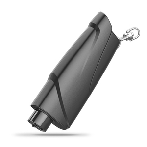Marteau de sécurité miniature pour voiture, matériau ABS, kit de sauvetage d'urgence avec coupe-ceinture de sécurité, grande force d'impact, garantie 1 an - Product Image 1