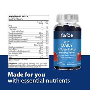 Private Label Halal Men Multi Vitamin Gummy Minerals Immune Energy Support Herbal Supplement Men's <strong>Multivitamin</strong> Gummies for Men - Product Image 4