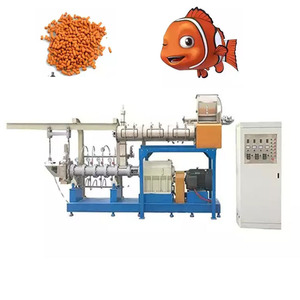 Machine extrudeuse de nourriture pour poissons flottante à sec, installation d'extrusion de nourriture aquatique à double vis, machine de traitement de nourriture pour poissons - Product Image 6