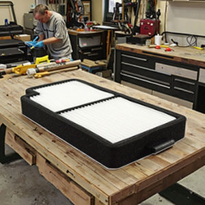 Elemento de filtro de aire acondicionado automotriz 803592405 <span class=keywords><strong>17M</strong></span>-<span class=keywords><strong>911</strong></span>-<span class=keywords><strong>3530</strong></span> 7729700010 20Y9796261 SC80019 P500268 YA00005725 20Y-979-6261 - Product Image 4