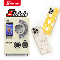 Distributeur automatique de coques de téléphone en vente directe d'usine, machine DIY pour coques de téléphone, installation facile pour les zones commerciales