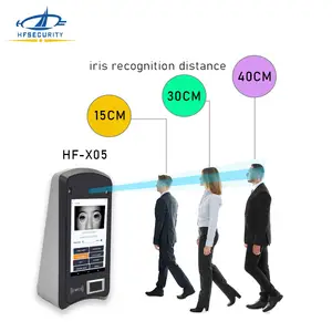 Sistema biométrico de asistencia de reconocimiento facial Producto de control de acceso biométrico con nuevo teléfono IRIS NFC ()