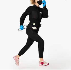 Conjunto de Uniforme Médico para <span class=keywords><strong>Mujer</strong></span>, Estilo Moderno, para Doctoras y Enfermeras, Pantalones de Trabajo Tejidos, Manga Larga, Chaqueta <span class=keywords><strong>C</strong></span>ómoda, Uniforme de Hospital - Product Image 4