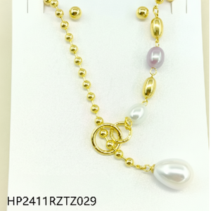 Audace Set di gioielli da donna con Design Funky da festa in 3 pezzi placcato oro da sposa o gioielli raffinati per regali - Product Image 1