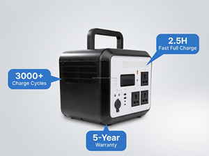 1200W 1152Wh Portable Power Station Lithium <b>Battery</b> Solar Generator Outdoor Powerstation Wholesale Manufacturer Supply - Product Image 3