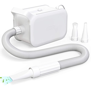 Sèche-cheveux pour chien 1800W à faible bruit, souffleur haute vitesse avec 4 niveaux de température et 3 embouts, pour toilettage canin à domicile - Product Image 1