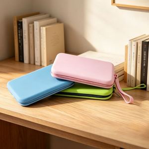 Silicone Made Ladies Men <b>Long</b> <b>Wallet</b> Zip Around Easy Use Simple Anti Theft Convenient Travel Essential Gear - Product Image 3