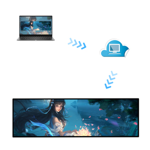 Pantalla LCD Extensible de 19 Pulgadas para Centro Comercial, Pantalla Digital Multi-LCD en Forma de Barra, Reproductor LCD Ultra Ancho para Publicidad en Estantes, Android - Product Image 3