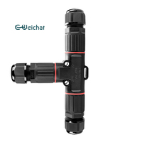 Boîte de jonction externe Weichat P20T, connecteur de câble, indice de protection IP68, 450V 24A pour éclairage LED extérieur