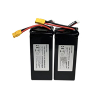 Batterie LiHV 6S 22,8V 16000mAh avec connecteur XT60 XT90 XT90s pour drone de cartographie et d'arpentage, avion