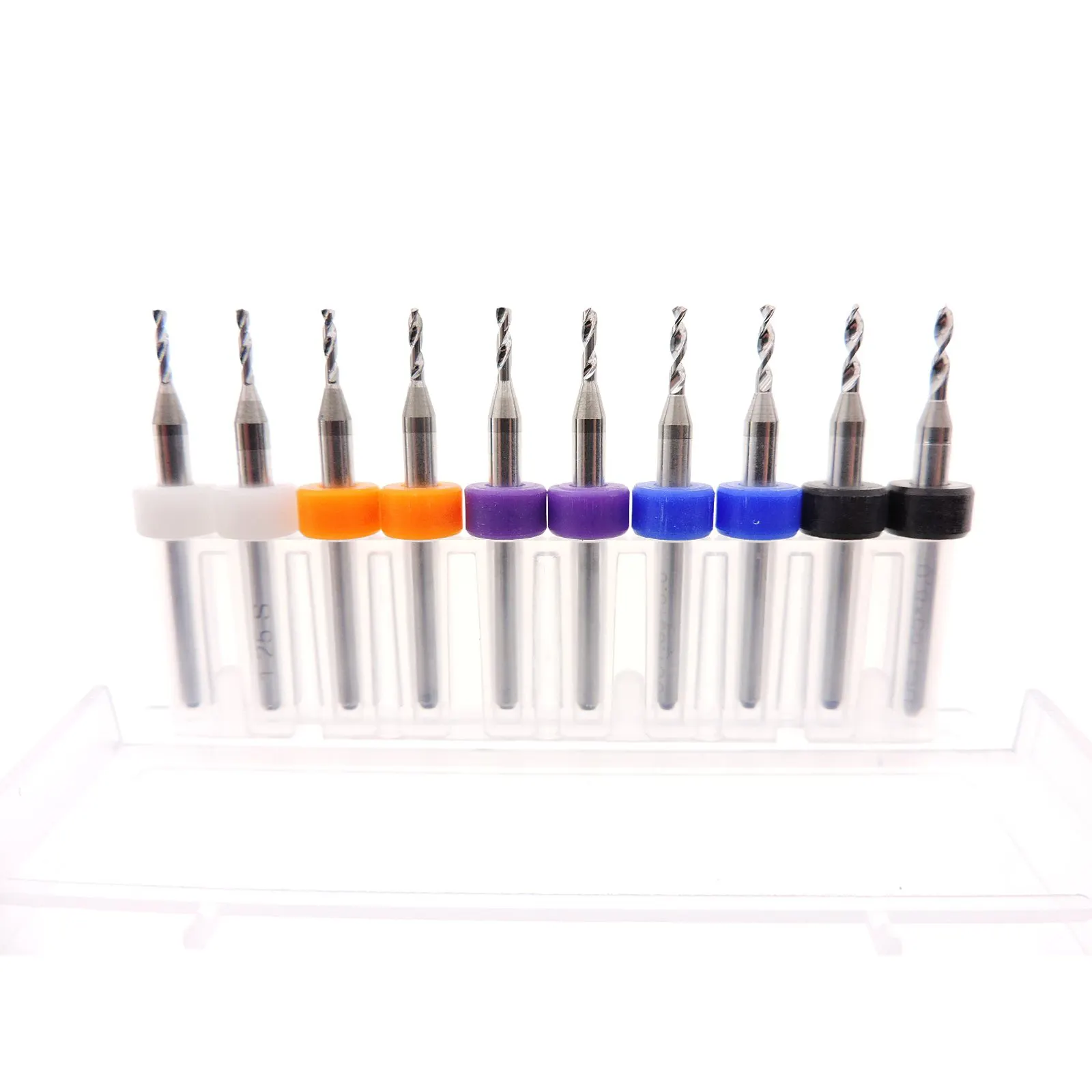 SOAO 1.1mm high speed drill bits set 0.25mm 1.4mm