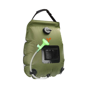 Doccia Solare Portatile <span class=keywords><strong>YM</strong></span> 20L in PVC Multifunzionale per Campeggio, Escursionismo, Arrampicata con Tubo di Idratazione e Soffione Intercambiabile - Product Image 4