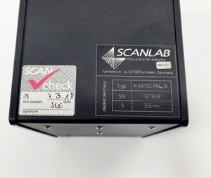 Galvanomètre laser <span class=keywords><strong>Scanlab</strong></span> IntelliSCAN Se 14, tête laser à ouverture 14mm - Product Image 5