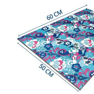 Tapis de salle de bain léger antidérapant de qualité supérieure, absorption rapide, non tissé, polypropylène, support en polymère acrylique pour salle de bain, baignoire - Product Image 1