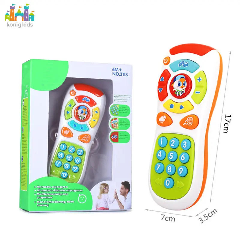 Konig Kinder Kunststoff Handy Musical Remote Toy Baby Handy Spielzeug