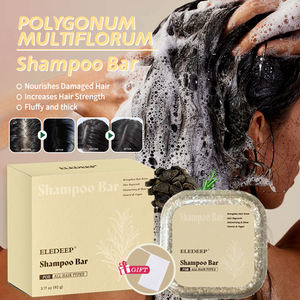Shampooing assombrissant pour <span class=keywords><strong>cheveux</strong></span> R Natural Polygonum, <span class=keywords><strong>cheveux</strong></span> noirs et épais, shampooing en barre à l'extrait de Fallopia multiflora, shampooing à l'extrait de He Shou Wu - Product Image 3