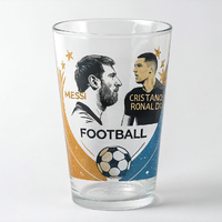 Wholesale Large Capacity Customized Modern <strong>Beer</strong> Steins Crystal Clear Unbreakable Dishwasher Safe <strong>World</strong> Football Gift