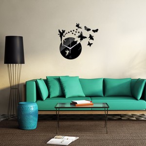 Decorazioni per la casa <span class=keywords><strong>grande</strong></span> <span class=keywords><strong>orologio</strong></span> a specchio di lusso 3d adesivi a farfalla fai <span class=keywords><strong>da</strong></span> te <span class=keywords><strong>orologio</strong></span> <span class=keywords><strong>da</strong></span> <span class=keywords><strong>parete</strong></span> in acrilico quarzo analogico soggiorno 2023 nuovo Design - Product Image 3