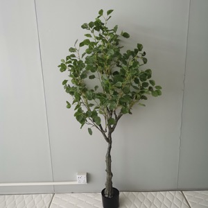 Arbre artificiel décoratif de type bonsaï <span class=keywords><strong>en</strong></span> forme de pomme, vente chaude 2025, pour extérieur, tronc <span class=keywords><strong>en</strong></span> acier, pots <span class=keywords><strong>en</strong></span> plastique PE et fibre de verre pour jardin domestique - Product Image 2