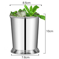 Gobelet isotherme en acier inoxydable plaqué or, argent et or rose, design classique, 350 ml, 400 ml, écologique