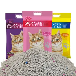 Arena para gatos, producto de todo tipo, suministro para mascotas, bentonita