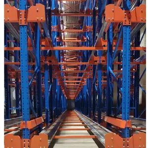 High-density Selective Racking Warehouse Cold Steel Racking Double Deep Pallet System Shelf