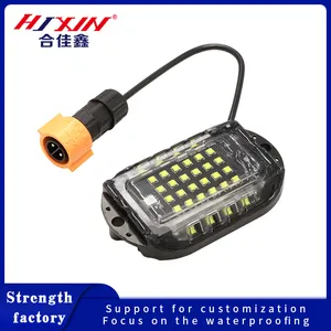 Quick-lock Terminal Line Lamp Waterproof Connector Automobile Light Terminal Lamp With Aviation Plug