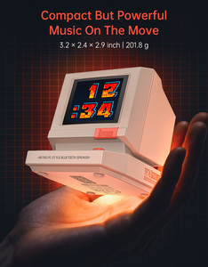 Altavoz Bluetooth Retro Divoom MiniToo, Caja de Música Portátil con Pantalla de Píxeles, Altavoz Estilo Ordenador Retro, Regalo - Product Image 2