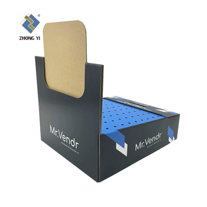 Logo personnalisé Offre spéciale Petite boîte à sucette de comptoir bleue Présentoir à bonbons d'honneur Don - Product Image 5