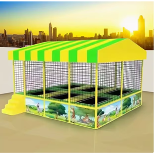 Parque de Diversiones Infantil Interior/Exterior con Zona de Juegos Suave y Trampolín - Product Image 4