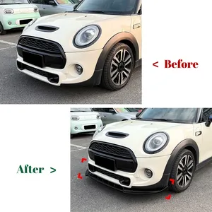 ลิ้นกันชนหน้า StarNav สำหรับ Mini Cooper S JCW F55 F56 F57 Pre-LCI 2014-2021 สปอยเลอร์หน้า ชุดแต่ง ปรับแต่ง - Product Image 3