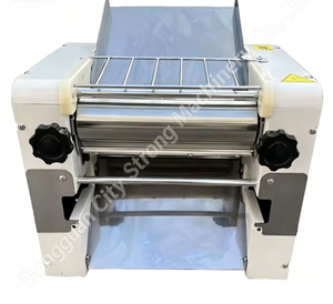 Machine <span class=keywords><strong>à</strong></span> laminage de pâte électrique automatique pour boulangerie, avec rouleau de pressage pour aplatir le pain, les croissants, la pâte <span class=keywords><strong>à</strong></span> <span class=keywords><strong>pizza</strong></span> et la pâte <span class=keywords><strong>à</strong></span> pâtisserie, et fonction <span class=keywords><strong>pétrin</strong></span> - Product Image 1