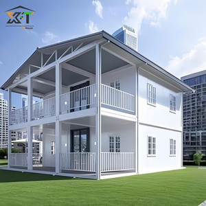 2 Katlı Yağmur Geçirmez Çatı Prefabrik Ev Mobil Tiny House Katlanabilir Prefabrik Genişletilebilir Konteyner Evler Gönderime Hazır - Product Image 5