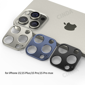 High Quality Titanium Tempered Glass Lens <strong>Protector</strong> for iPhone 15 <strong>Pro</strong> Max 15 <strong>Pro</strong> Direct Factory No <strong>Screen</strong> <strong>Protectors</strong> Needed - Product Image 2