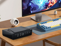 Mini PC industriel Hysotu avec SSD, processeur Intel Core I5 Quad Core, puissant ordinateur de bureau avec de nombreux ports USB, RJ45 LAN, triple écran, DDR4, NEUF