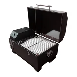 Kit Outdoor Grills De Barbecue A Gaz Charcoal Bbq Grid Portable Cast Iron Wood Fired Pellet Grill Smoker