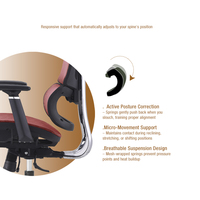 Silla de Oficina Ergonómica Moderna, Grande y Alta, con Características Ajustables, Asiento Extra Ancho para Uso Comercial, Hoteles y Edificios Administrativos