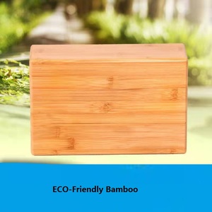 Bamboo Yoga <b>Block</b> Yoga Brick Gym Fitness Yoga Exercise Set Eco-friendly Natural - Product Image 3