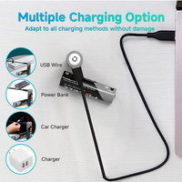 PKCELL 1200 cycles 3600mah 1.5v Usb Aa Type C Batteries rechargeables au lithium pour récepteur de souris sans fil