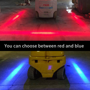 18W <b>Light</b> <b>LED</b> Slotted Area <b>Light</b> Blue or <b>Red</b> Hazardous Area Safety <b>Light</b> 10-80V - Product Image 6