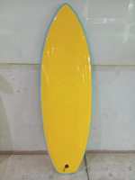 Vente en gros planche de surf double PEHD shortboard latérale mousse EPS super souple avec fond HDPE lisse