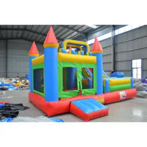 Inflatable Bouncer trượt nước 2024 mùa hè thư bị trả lại lâu đài bouncy giá rẻ nảy nhà Combo Inflatable nhảy lâu đài ngoài trời
