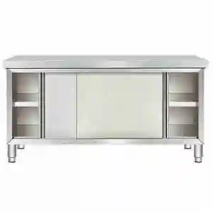 Restaurant Stainless Steel Kitchen Work Table Bench Cabinet with 3 Drawers Commercial Kitchen Work table