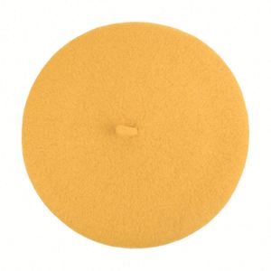 OEM Factory Wholesale Solid Color Wool French Beret Hats for Women-Ski Beach & Casual Use - Product Image 3