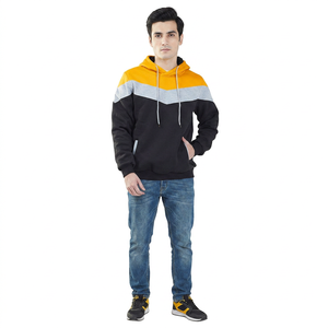Wholesale custom logo men <b>hoodie</b> pullovers 100% cotton <b>plain</b> <b>hoodie</b> men New style heavyweight oversized <b>hoodie</b> Customer Demand - Product Image 1