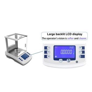<span class=keywords><strong>Balance</strong></span> de laboratoire Résolution 0.01mg 0.00001g Micro <span class=keywords><strong>balance</strong></span> analytique de haute précision - Product Image 3