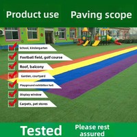 Gazon artificiel pour aménagement paysager de jardin d'enfants et usage extérieur - Gazon vert pour mariage