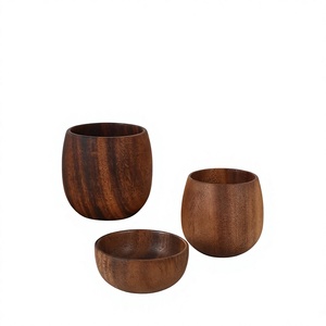 Verre à vin en bois artisanal écologique de qualité supérieure, réutilisable, 250 ml, gravure personnalisée, design moderne, directement de l'usine - Product Image 5