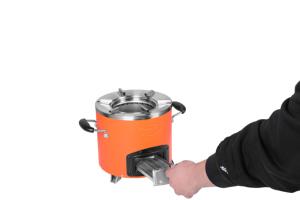 Réchaud de cuisine à deux portes, pour charbon et bois, sans fumée, avec <span class=keywords><strong>four</strong></span> de camping - Product Image 3