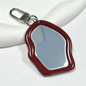 Liontin Hati <span class=keywords><strong>CCB</strong></span> Cermin Mini Awan Ramah Lingkungan, Tahan Lama, Modis, Keren, Manis, Eksklusif, Gaya Y2K, Populer Lintas Batas - Product Image 1